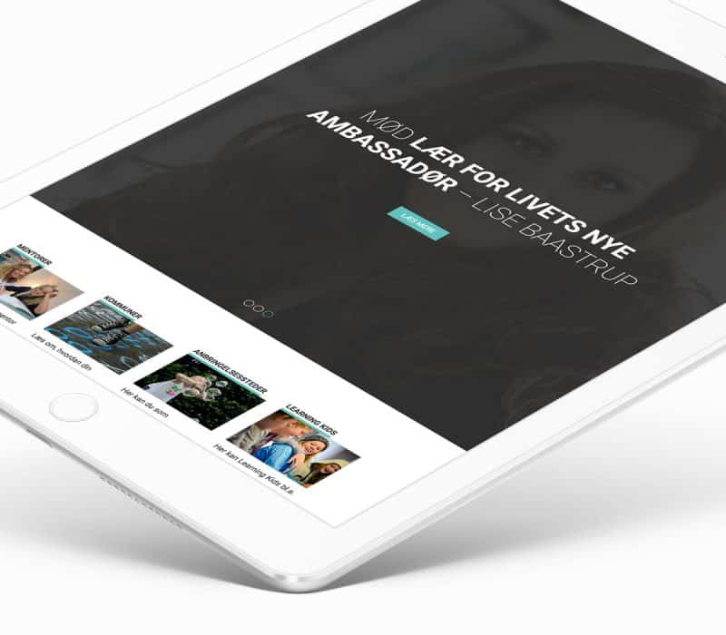 Lær for Livet, Website